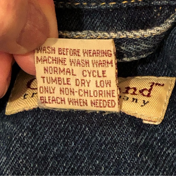 💙 Great Land Trading Company Jean Vest / Small 💙 - Picture 14 of 14